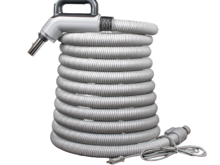 Central Vacuum Hose with Dual Voltage 3 Way Switch in 30  & 35  For Discount