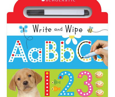 Write and Wipe ABC 123: Scholastic Early Learners (Write and Wipe) Cheap