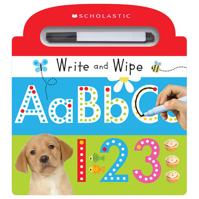 Write and Wipe ABC 123: Scholastic Early Learners (Write and Wipe) Cheap