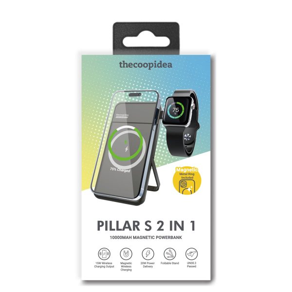 thecoopidea PILLAR S 2合1 10000mAh 磁吸行動電源 on Sale